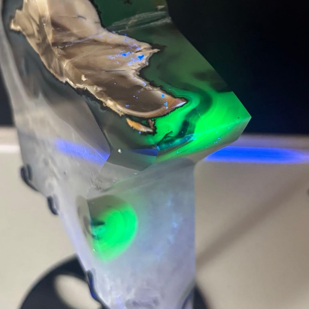 ボルケーノアゲート　星　大　カスタムスタンド付き