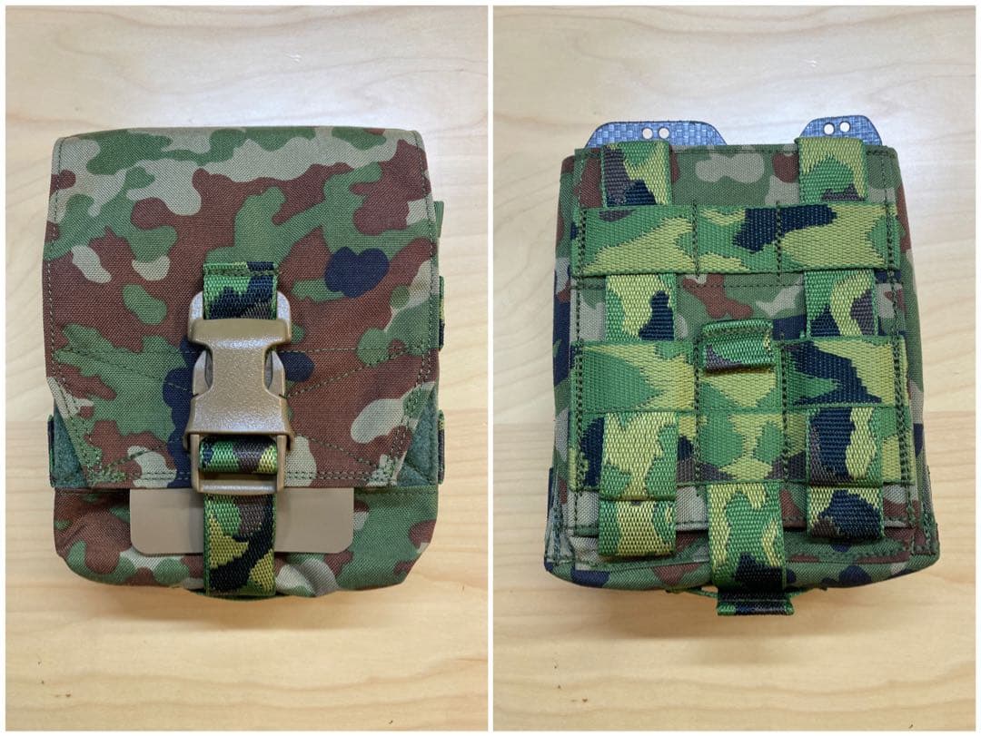 SpiritusSystems JSTAタイプポーチ　陸自迷彩　個人製作品