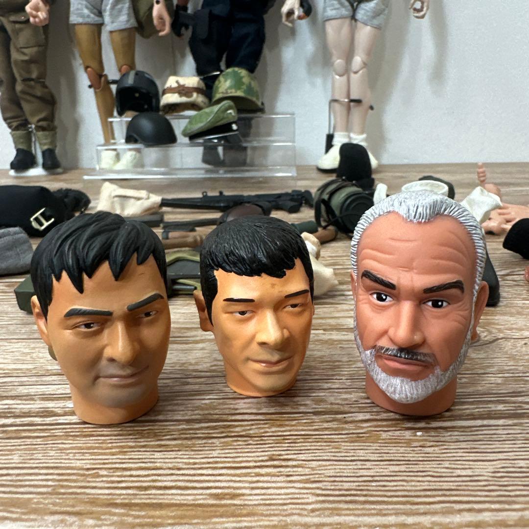 ミリタリー G.I.JOE HOT TOYフィギュアジャンクまとめ売りセット