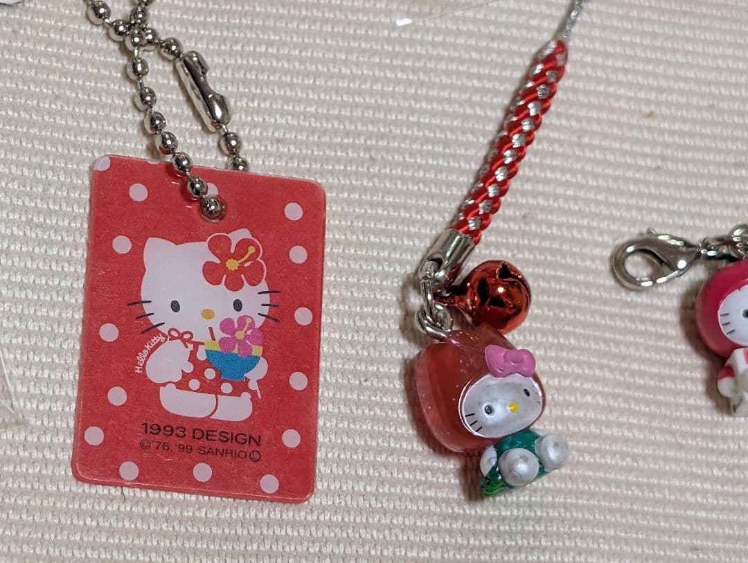 キティちゃんまとめ売り　いちご　カステラ　しずく　ウサギ　ハイビスカス　色々