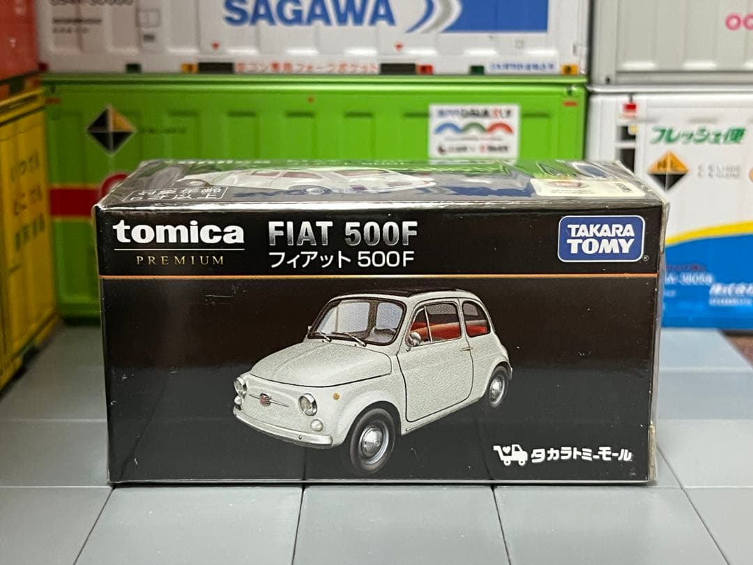 京商 FIAT 500 トミカプレミアム トミカモール FIAT 500F