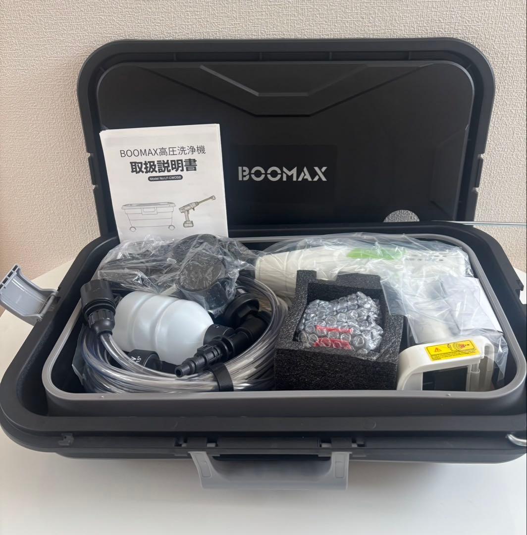 高圧洗浄機 22L折り畳みバケツ付き コードレス高圧洗浄機 充電式