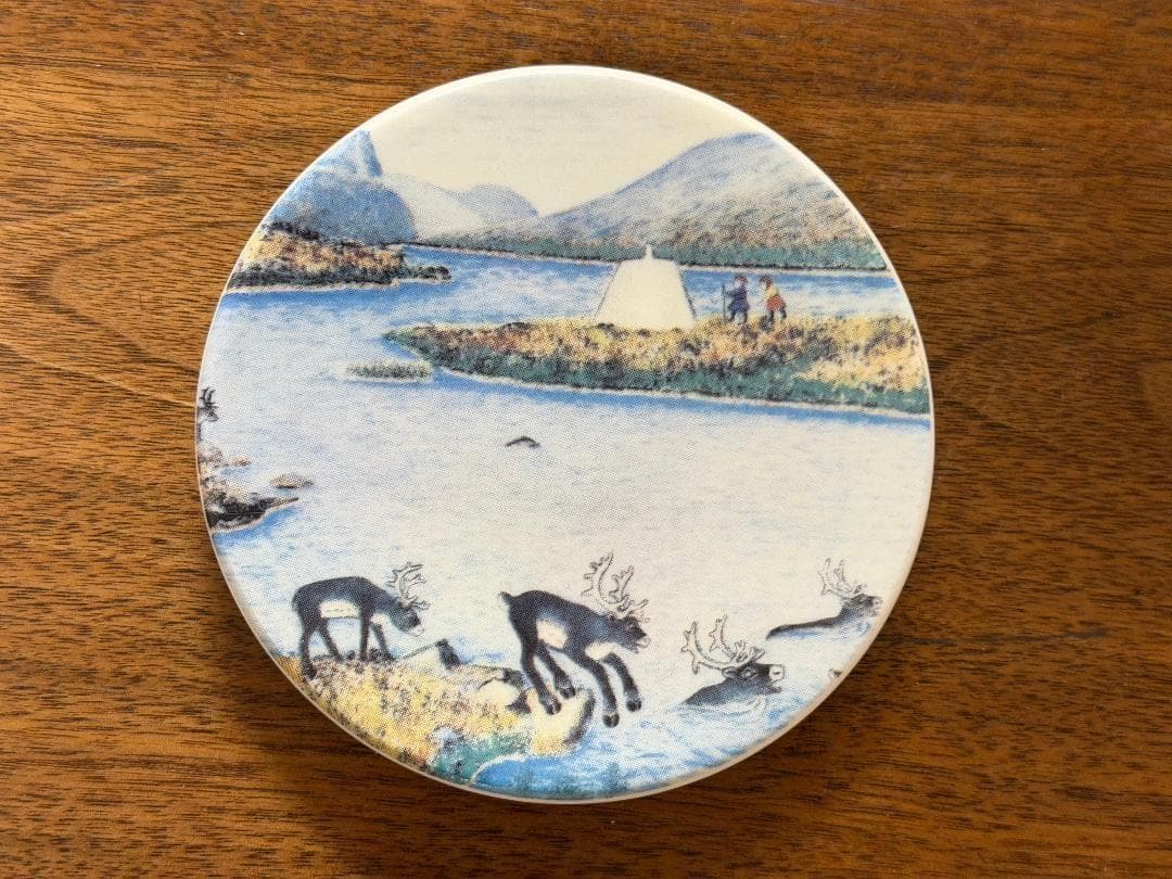 ★ SALE ★ アラビア ラップランド サーミ族のプレート 4枚セット