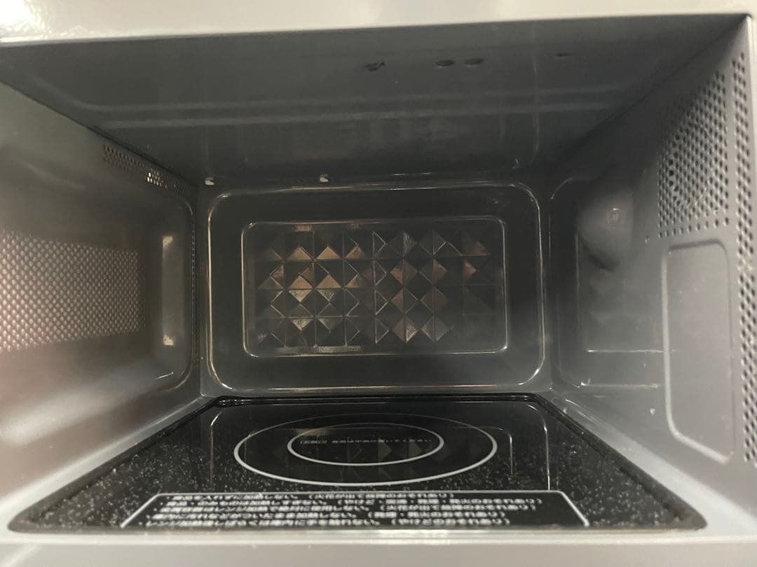 【美品】山善 電子レンジ PRW-F180(W) 24年製