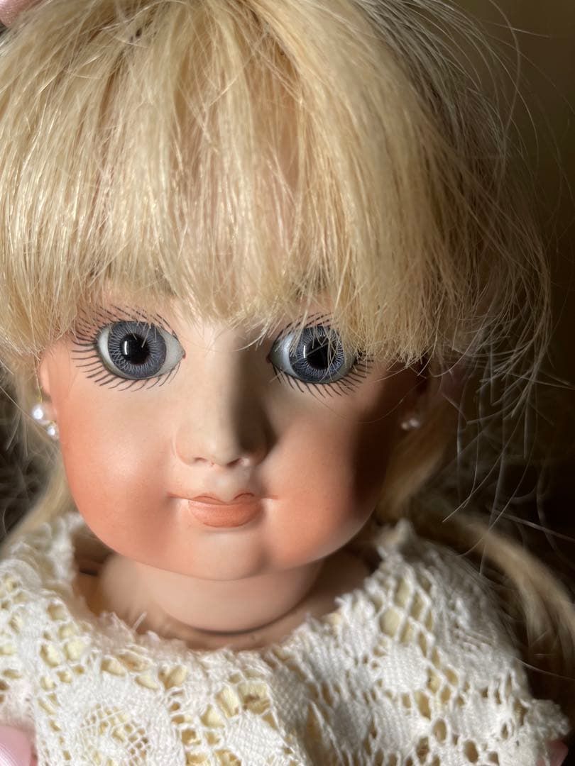 1988年製 Lawlee O’Connor 刻印あり ビスクドール 38cm