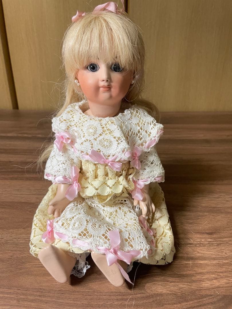 1988年製 Lawlee O’Connor 刻印あり ビスクドール 38cm