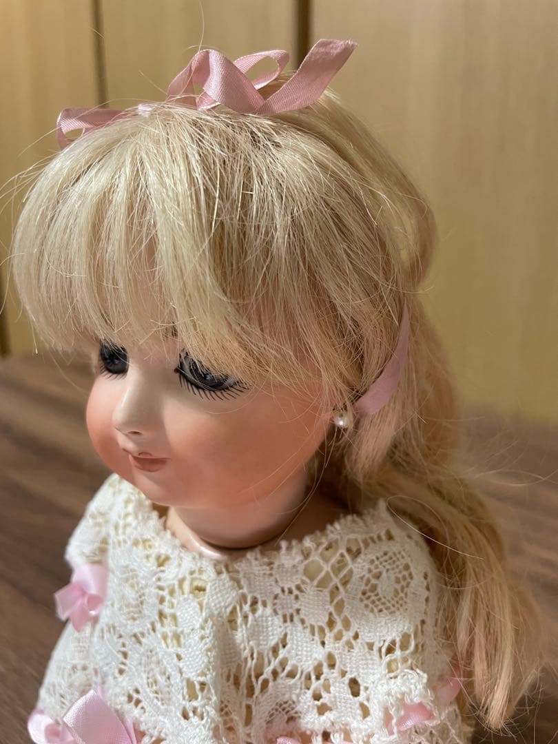 1988年製 Lawlee O’Connor 刻印あり ビスクドール 38cm