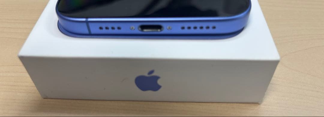 【今週限り】Apple iPhone 16 plus128GB ブルー おまけ有