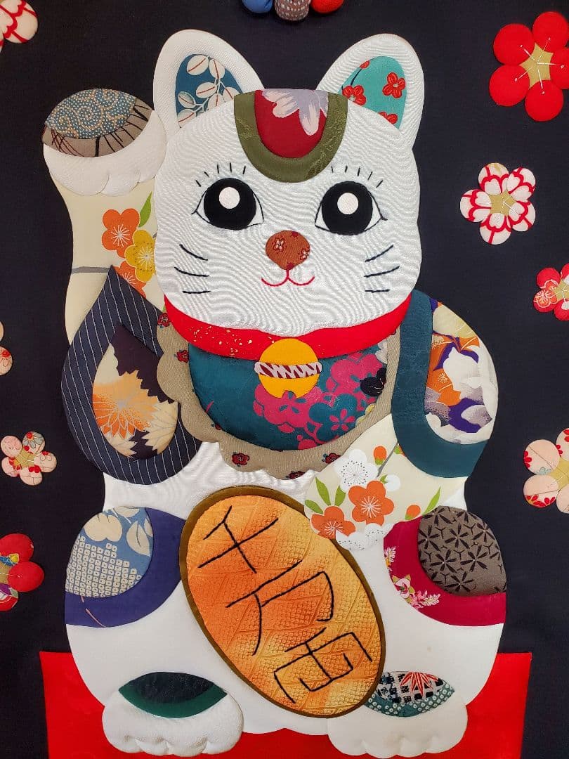 年末セール！招き猫タペストリー