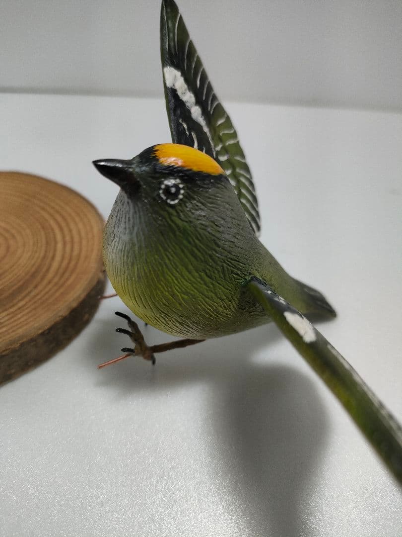 キクイタダキ　バードカービング