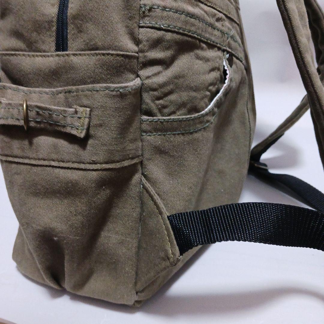 ＮＹ　リメイクデニム　リュック　ハンドメイド