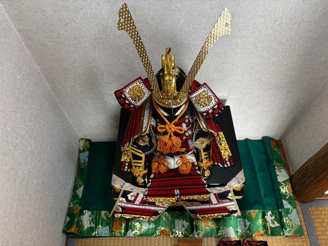 忠保作　五月人形 武士の鎧 10号サイズ