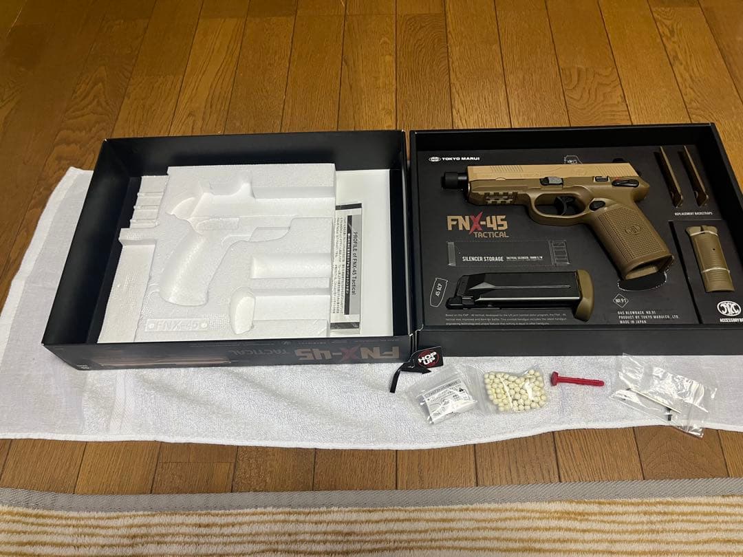 東京マルイ No.91 FNX-45タクティカル 18歳以上ガスブローバック
