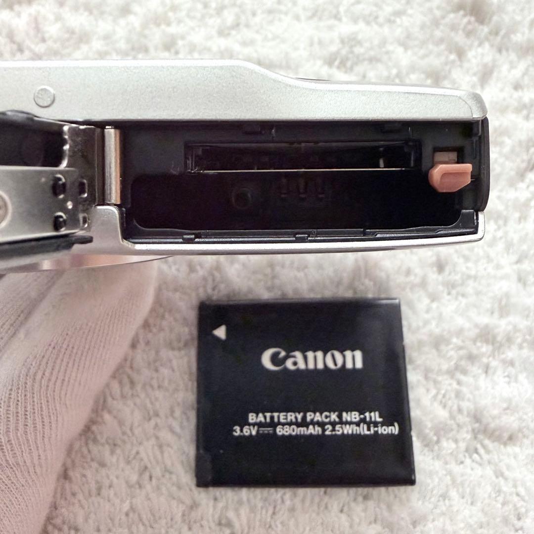 美品【動作確認済】Canon キャノン IXY 200 レトロコンデジ シルバー