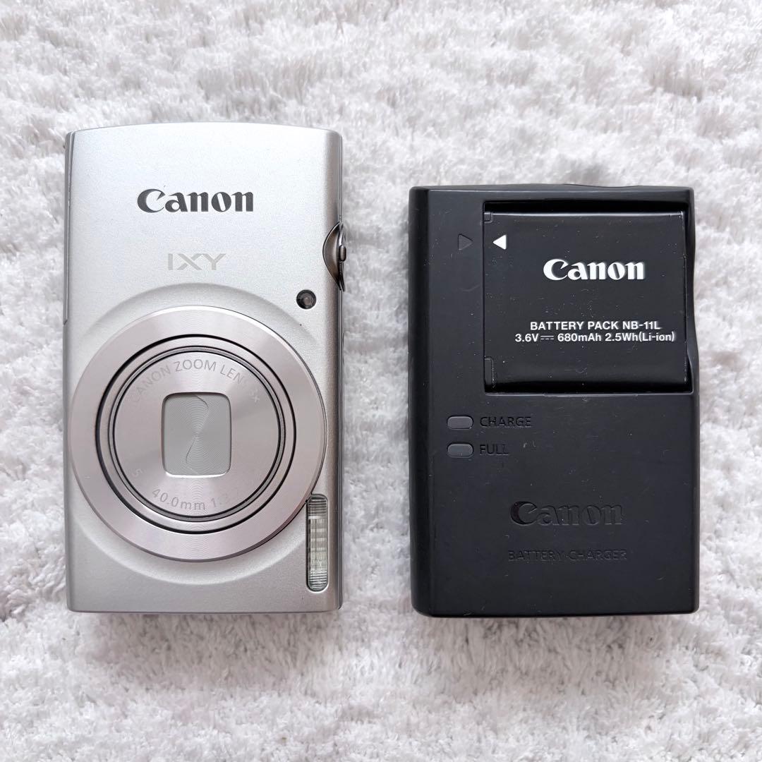 美品【動作確認済】Canon キャノン IXY 200 レトロコンデジ シルバー