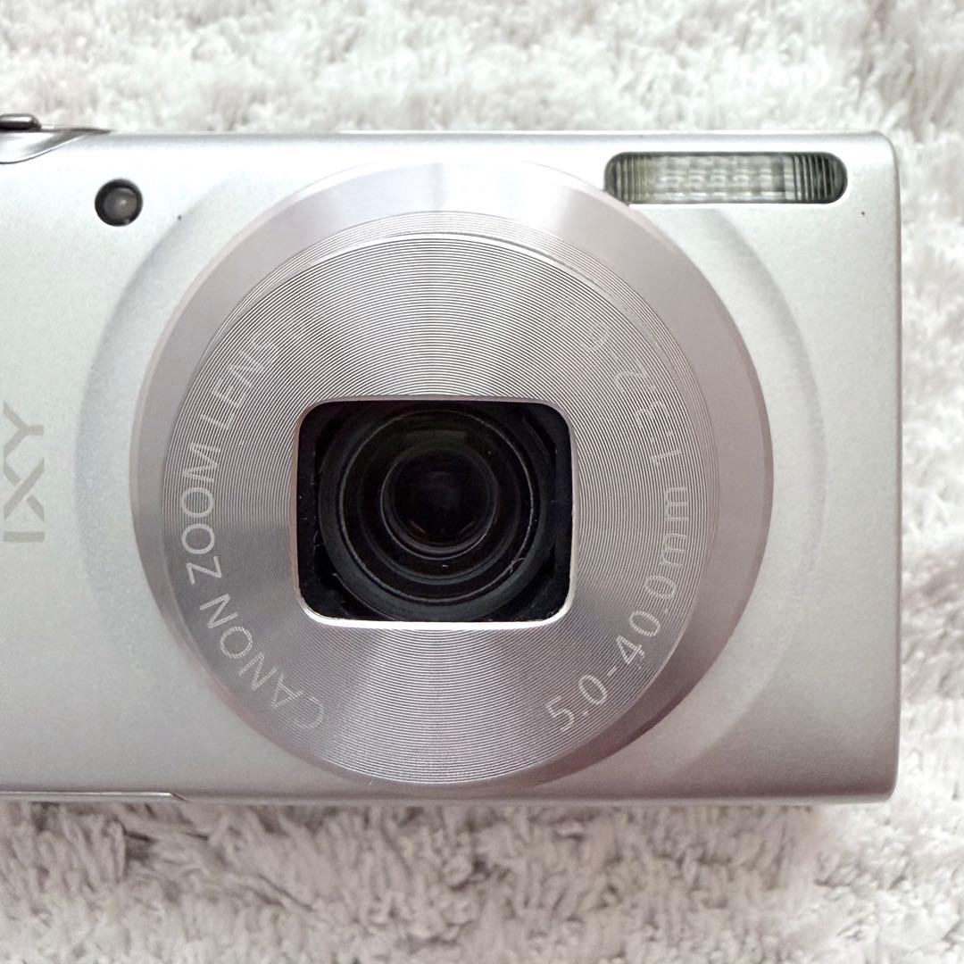 美品【動作確認済】Canon キャノン IXY 200 レトロコンデジ シルバー