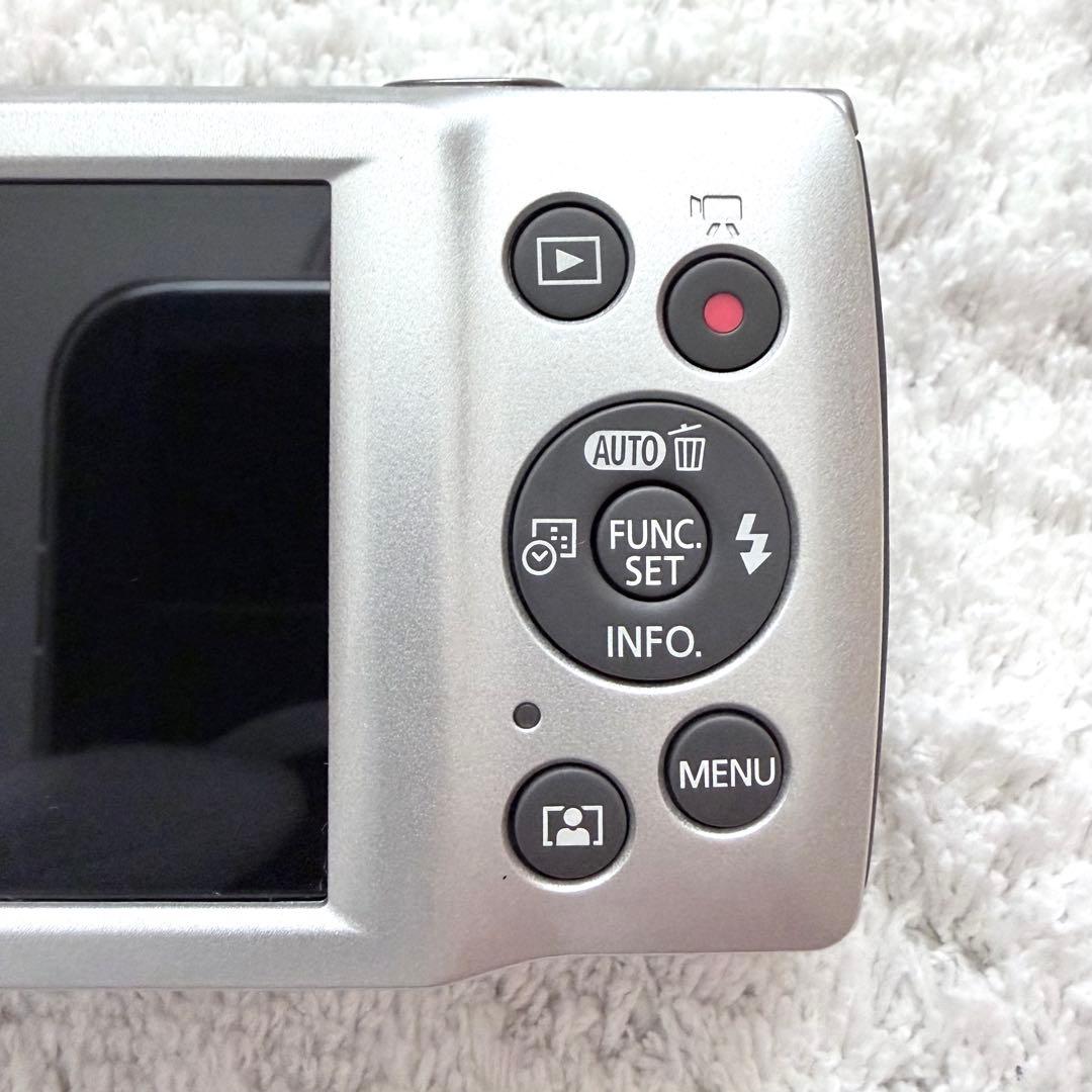 美品【動作確認済】Canon キャノン IXY 200 レトロコンデジ シルバー