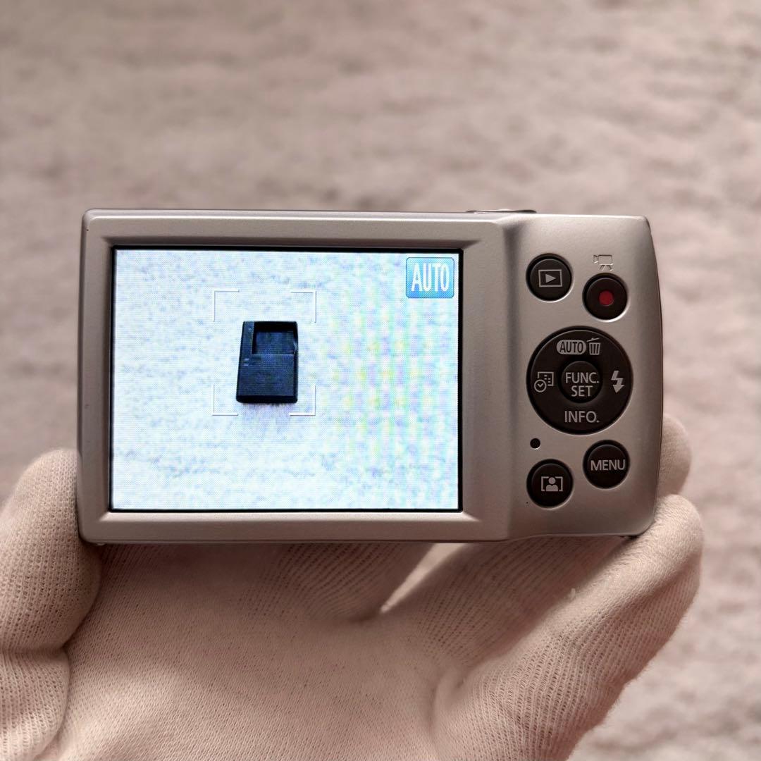 美品【動作確認済】Canon キャノン IXY 200 レトロコンデジ シルバー