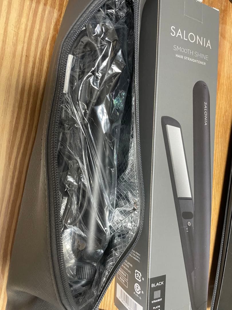 【美品】SALONIA スムースシャイン ストレートアイロン ヘアアイロン24