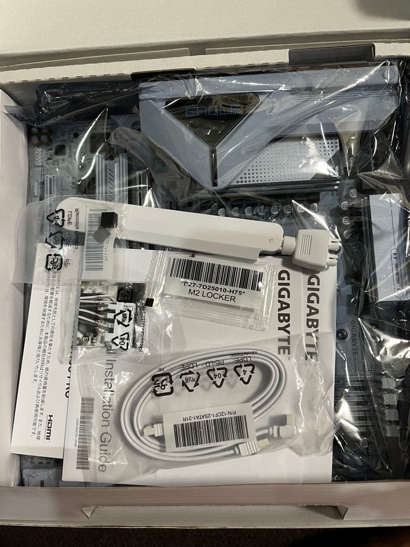 GIGABYTE B850M EAGLE WIFI ICE 使用期間2時間程度