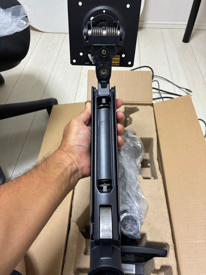 エルゴトロン LX デスク モニターアーム マットブラック 34インチ