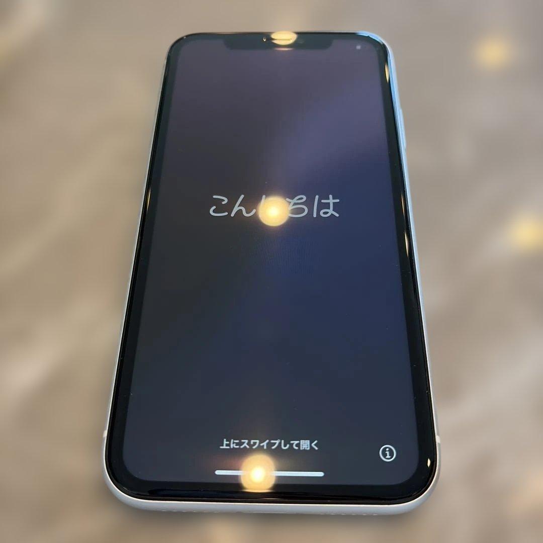 iPhone XR 64GB SIMフリー　ホワイト