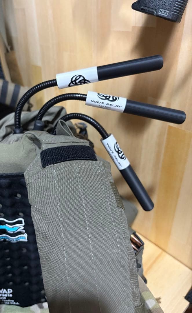 mpu5 PTT フレキシブルアンテナ　無線機　米軍　装備