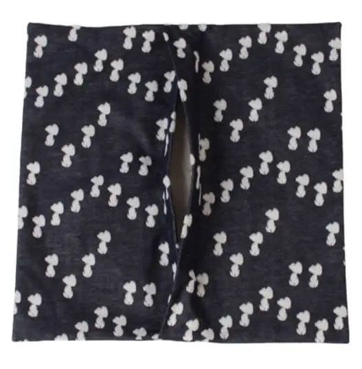 【新品】SNOOPY×VOYAGES ニットクッションカバー ✳︎ デニム