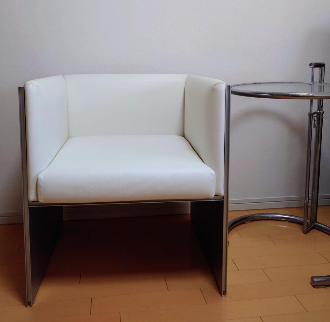 CASSINA IXC カッシーナ チェア レザー ホワイト 美品
