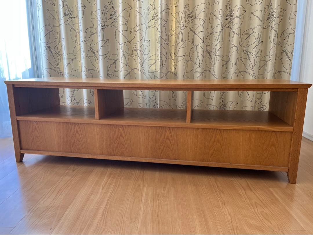【日本製】和プラス テレビボード トンガリ 7WOOD 幅156cm