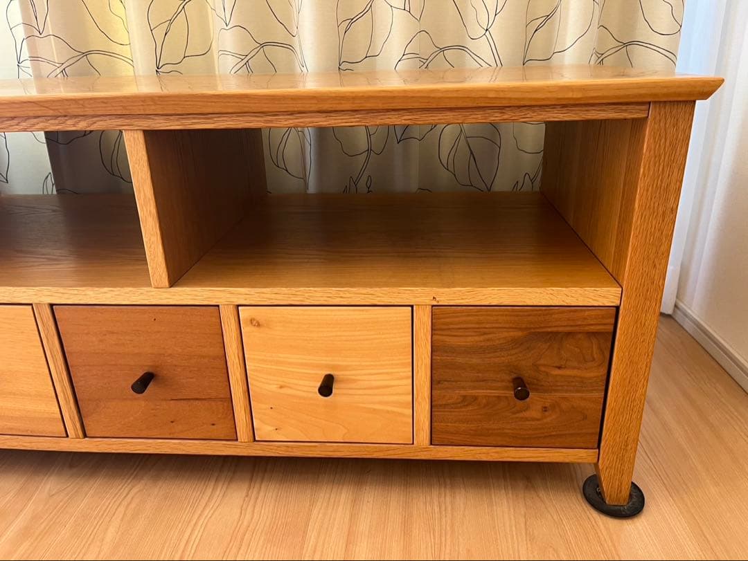 【日本製】和プラス テレビボード トンガリ 7WOOD 幅156cm