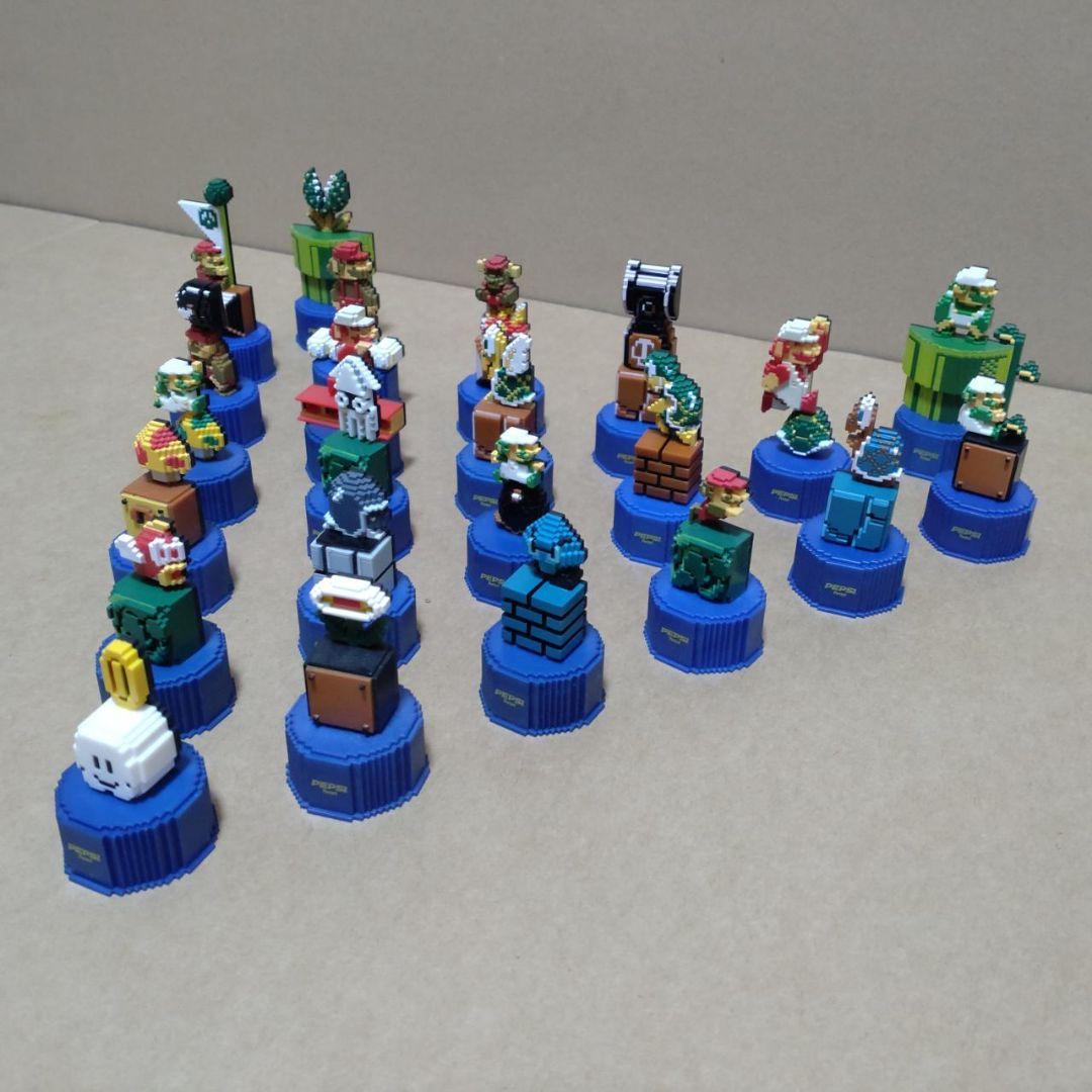 ペプシ スーパーマリオボトルキャップ 23種 23個 かぶりなし