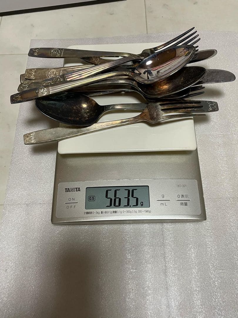 ラッキーウッド シルバープレート ステンレス カトラリー