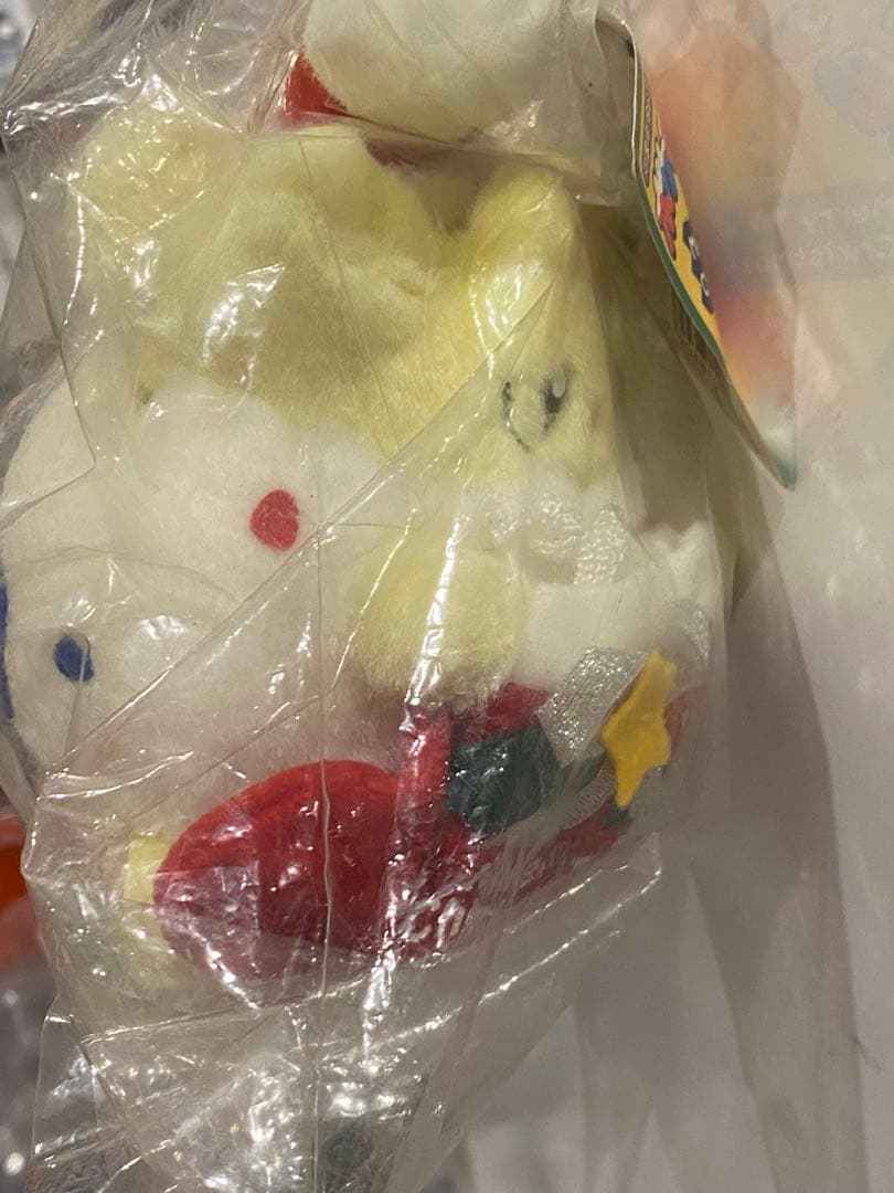 絶版当時物！ビンテージポケモンぬいぐるみトゲピー靴下タグ付•新品未開封未展示品