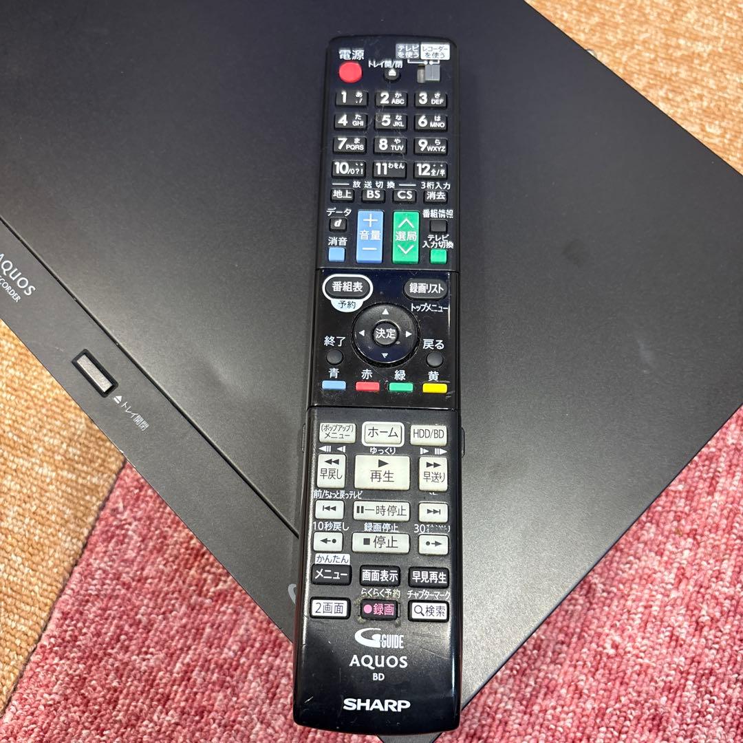 SHARP 4B-C20BT3 ブルーレイレコーダー