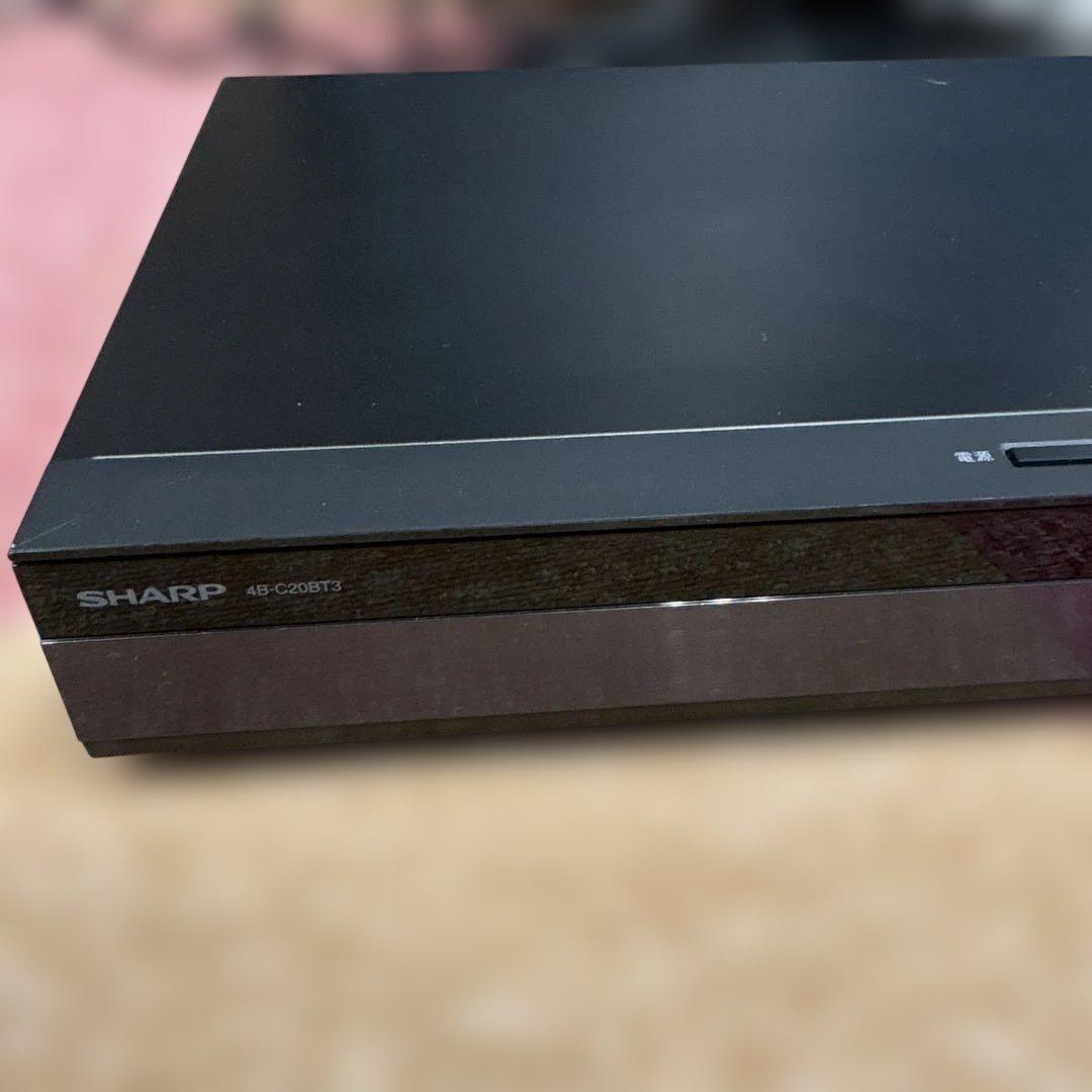 SHARP 4B-C20BT3 ブルーレイレコーダー