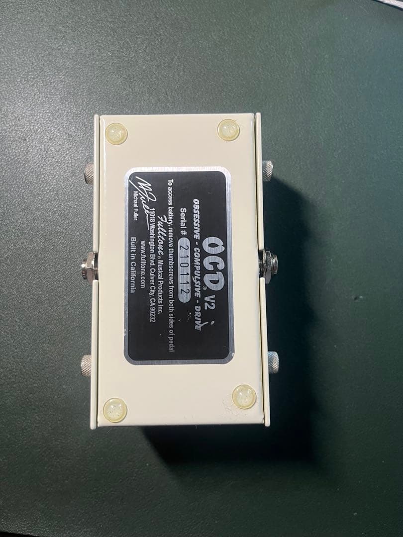 【復刻前】Fulltone OCD v2 ギターエフェクター