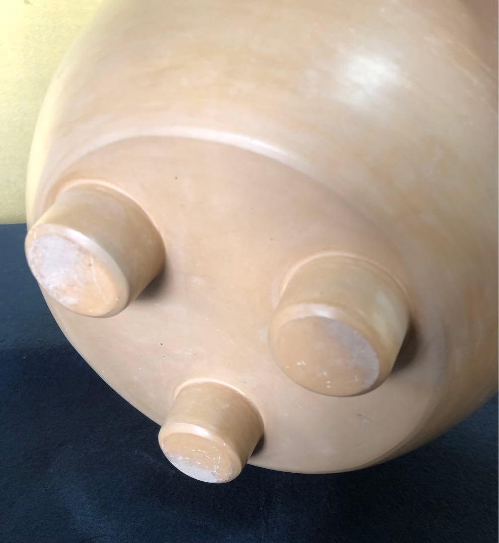 《R》茶道具 雲華焼 瓶掛 崇白造 五徳付 共箱　260216け3