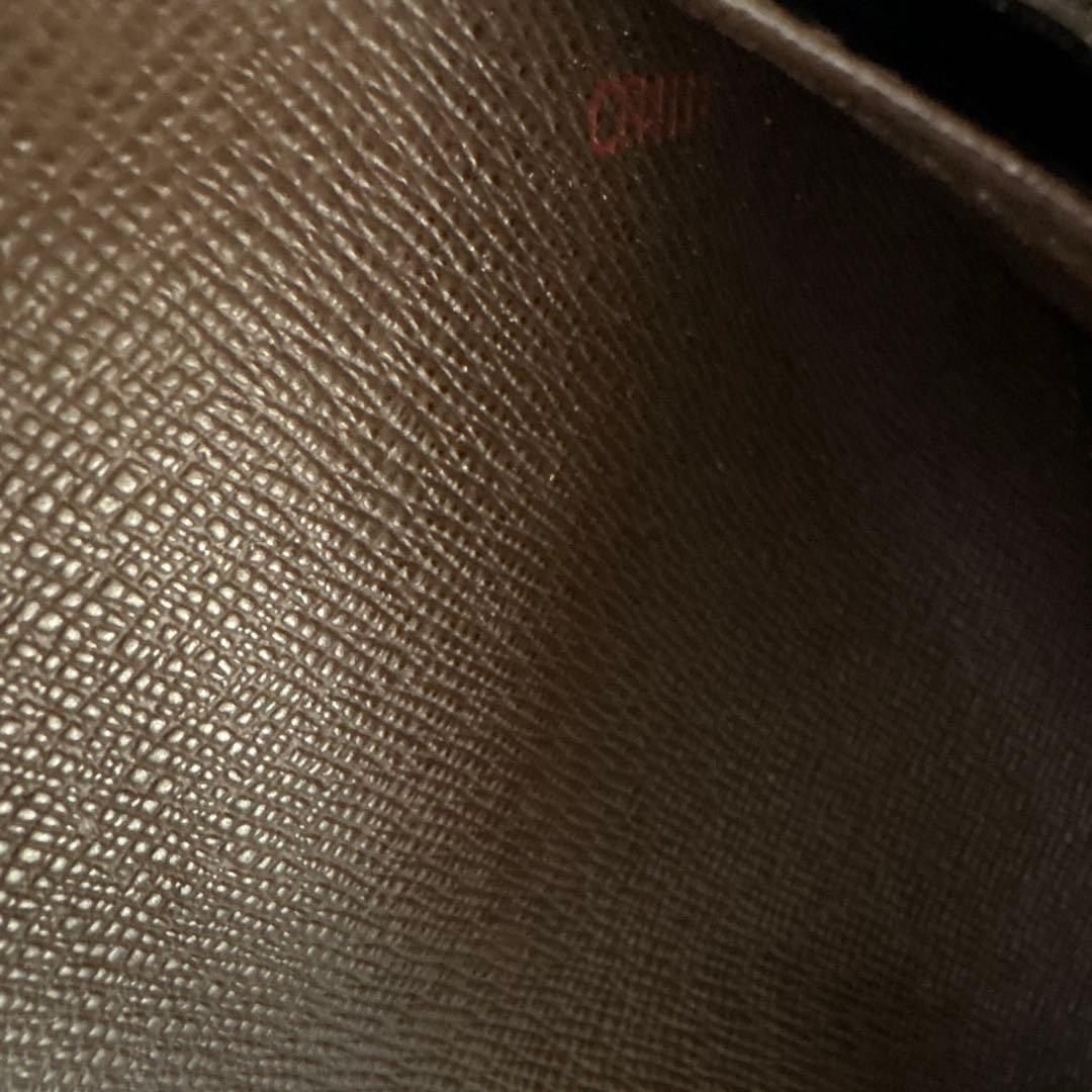 ルイヴィトン ダミエ エベヌ ポルトフォイユ サラ 長財布 旧型 美品 正規品