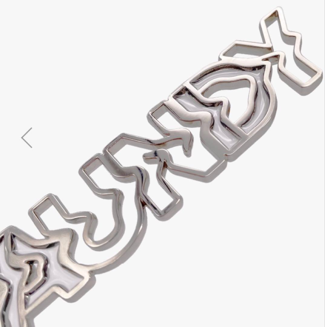 ミュージシャン l Logo Keychain \"SILENCE\" [Silver]