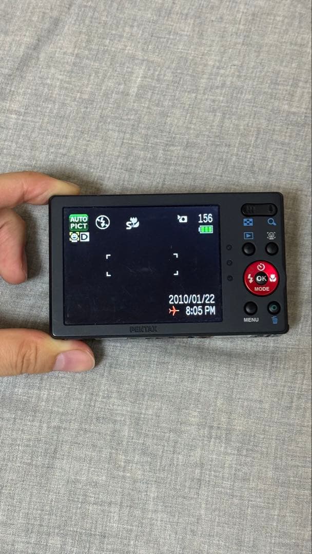 PENTAX RS1000 デジタルカメラ バッテリー・充電器付き