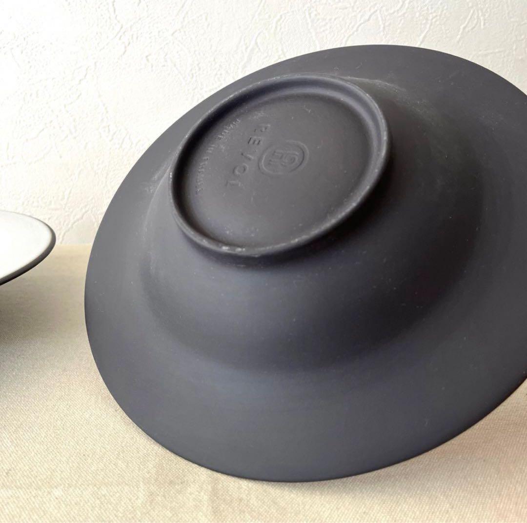 H375 フランス製REVOL（レヴォル）丸プレート【２枚】未使用