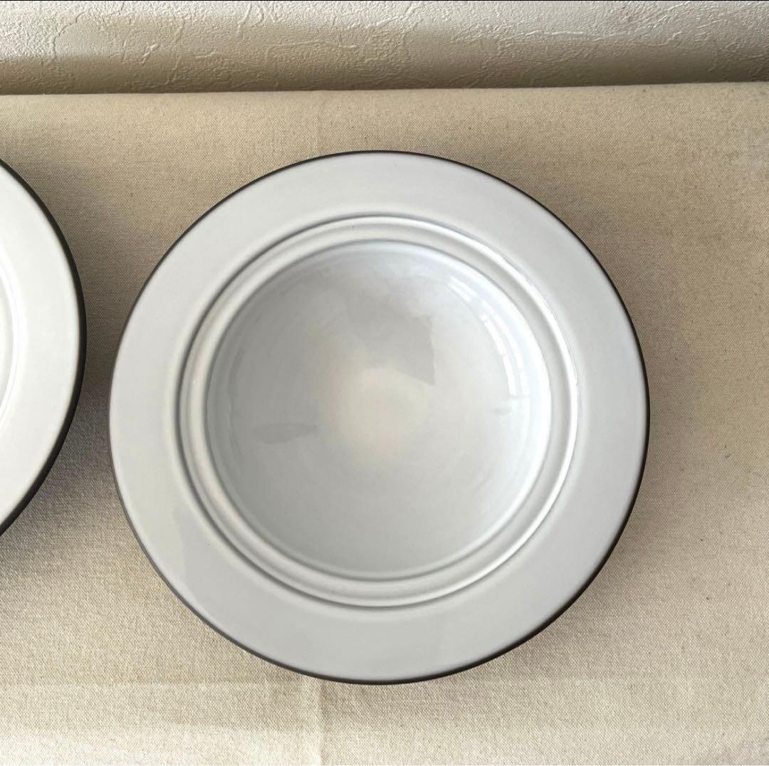 H375 フランス製REVOL（レヴォル）丸プレート【２枚】未使用