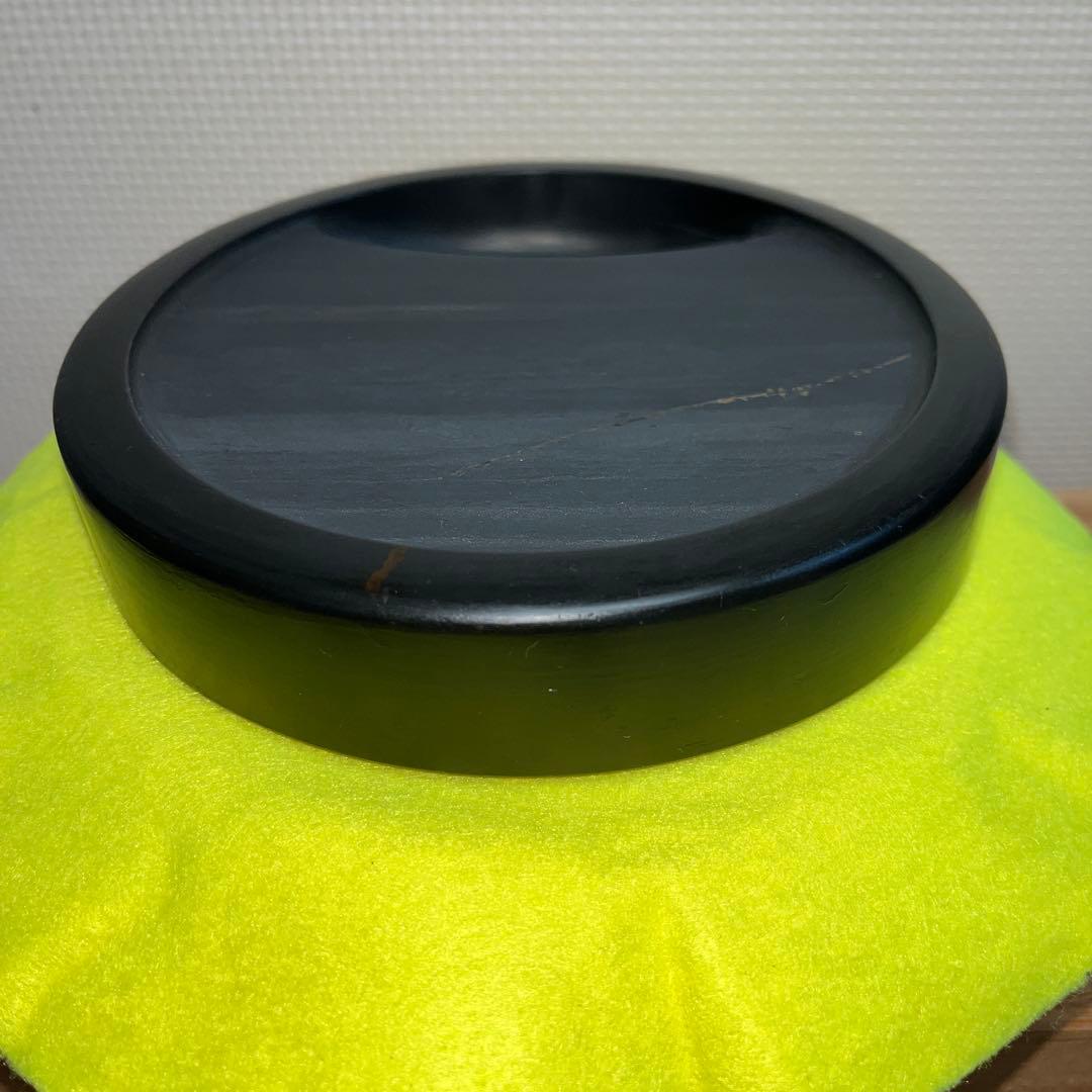 ⭕️雨端硯　名工　雨宮静軒指導　雨端硯　雨畑硯　智力冨源　前東芝頒布品　1kg超