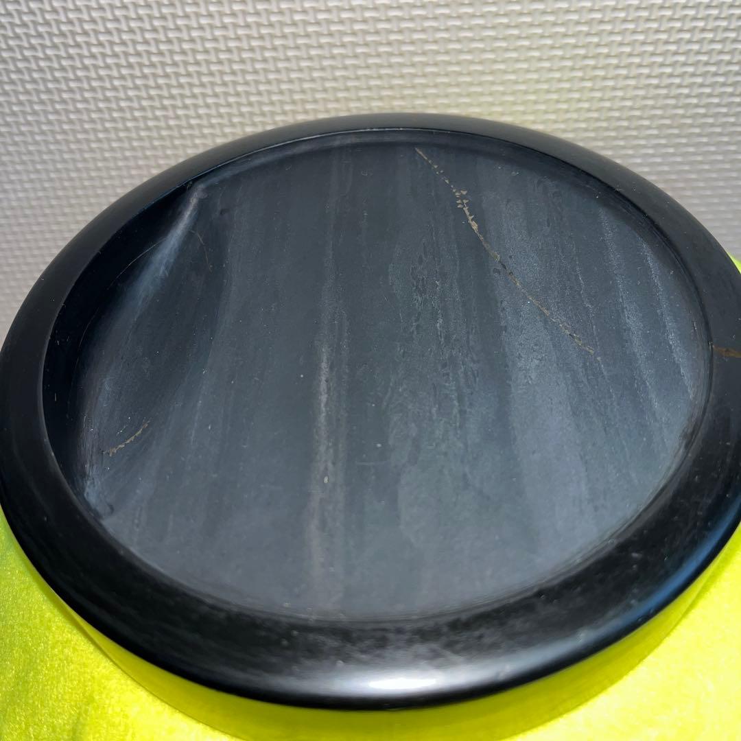 ⭕️雨端硯　名工　雨宮静軒指導　雨端硯　雨畑硯　智力冨源　前東芝頒布品　1kg超