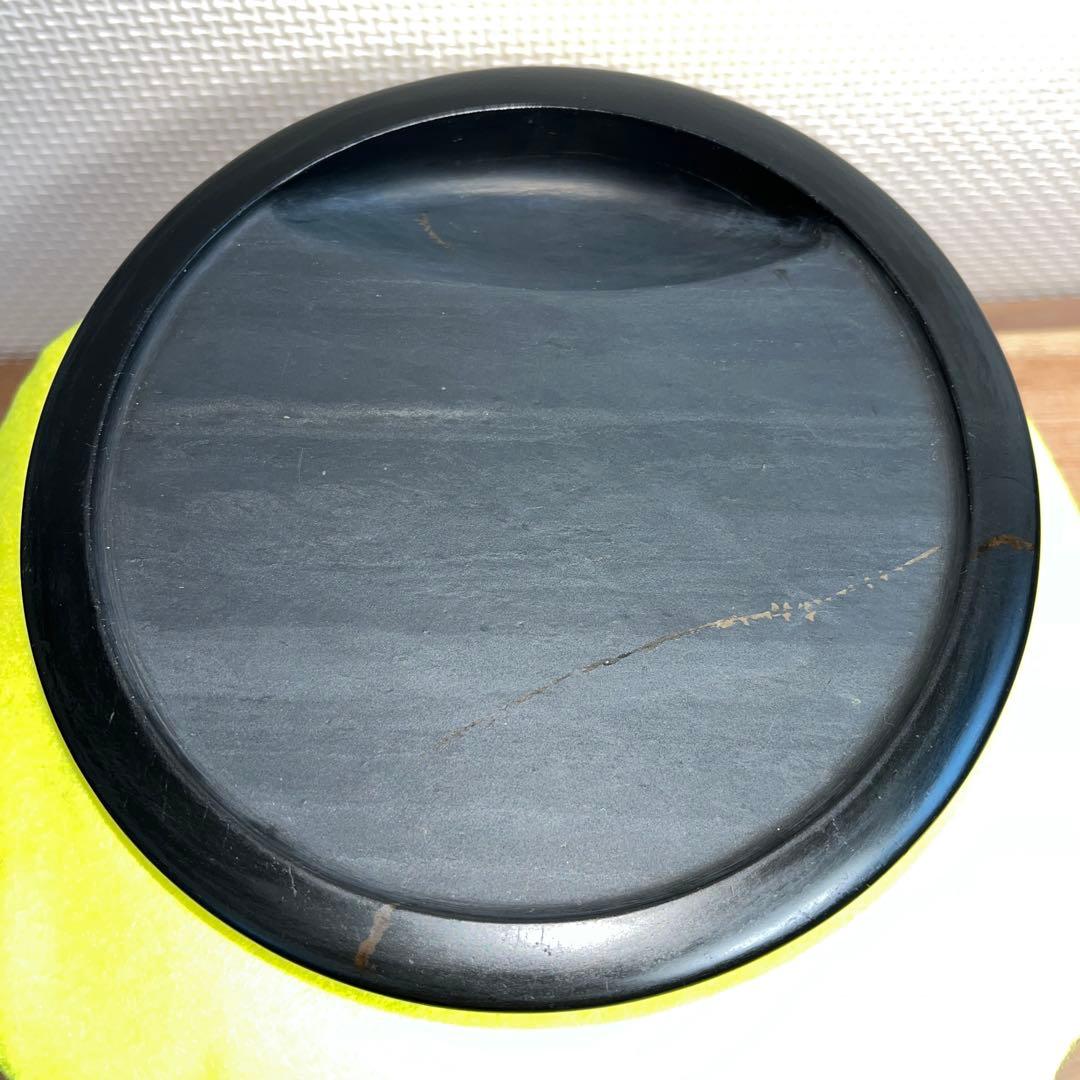 ⭕️雨端硯　名工　雨宮静軒指導　雨端硯　雨畑硯　智力冨源　前東芝頒布品　1kg超