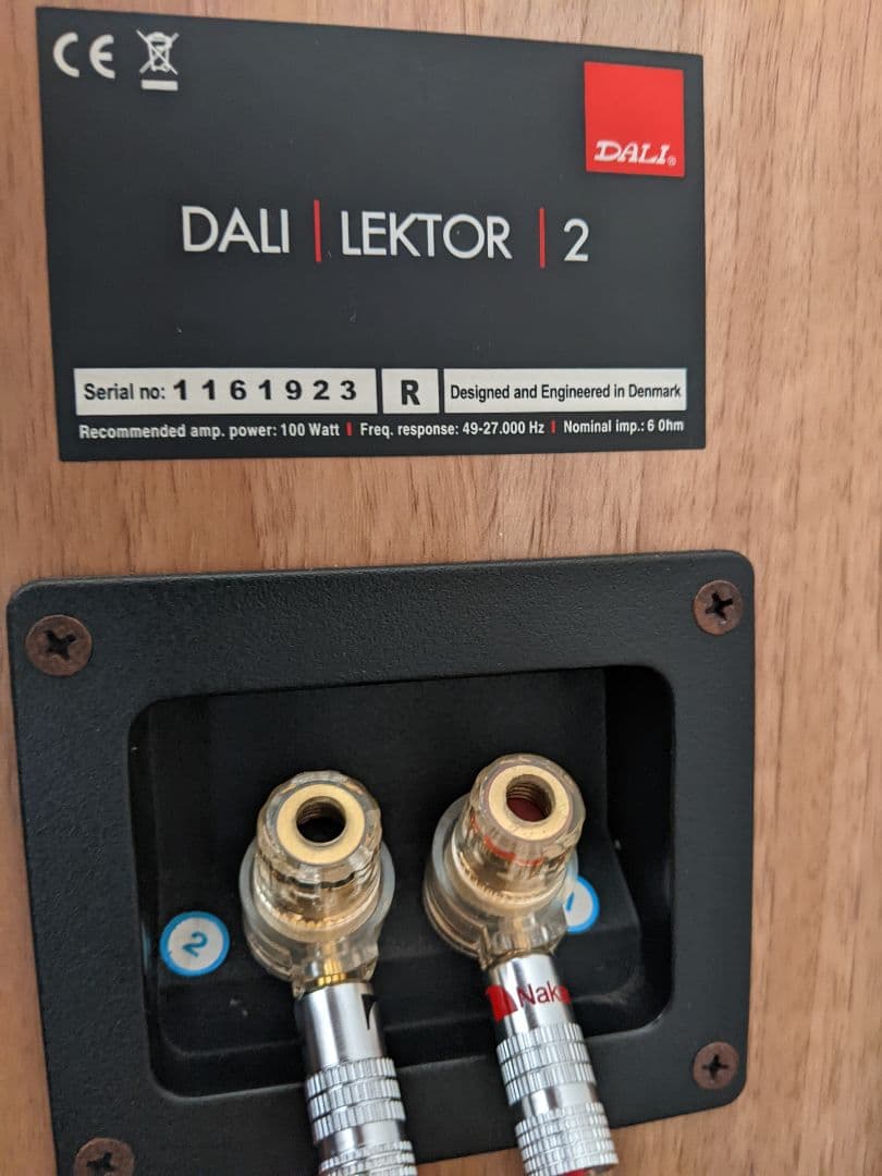 ス*ー様 DALI LEKTOR2 ペア ダリ レクトール名機スピーカー美品入札