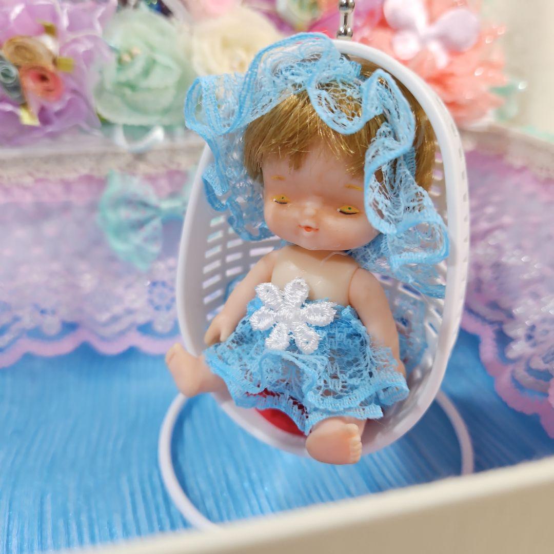 ファンシーボックス　昭和レトロ人形 ハンドメイド　小物入れ　宝箱　インテリア