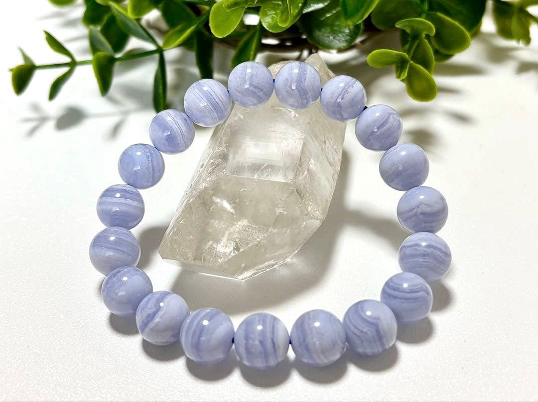 究極品質　超希少幻の逸品　平和と愛情の守護石　プレミアムブルーレースアゲート