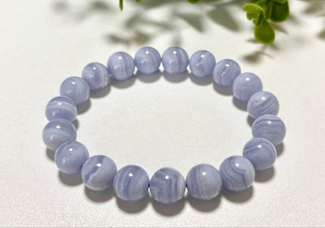 究極品質　超希少幻の逸品　平和と愛情の守護石　プレミアムブルーレースアゲート